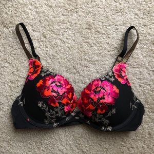 VS Floral Embroidered Bra 32B